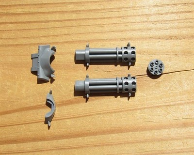 40K Astra Militarum Leman Russ Demolisher Punisher Gatling Cannon Bits