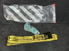Off-White Industrial Belt High Black Yellow One Size Adjustable Brand New