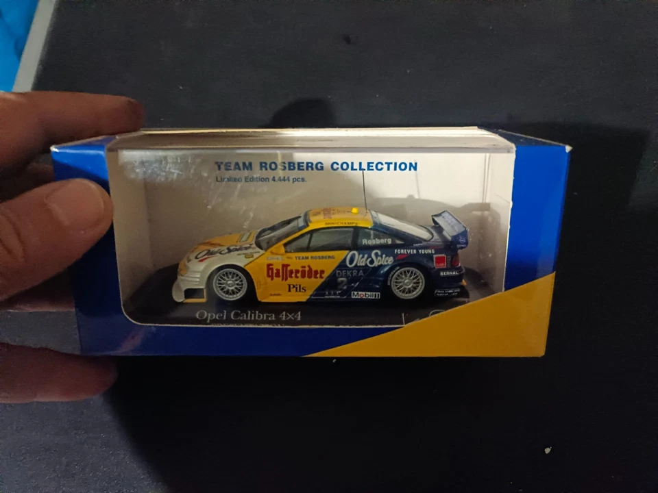 TEAM ROSBERG COLLECTION OPEL CALIBRA 4 X 4 LIMITED EDITION MINICHAMPS 1995 - Immagine 2 di 4