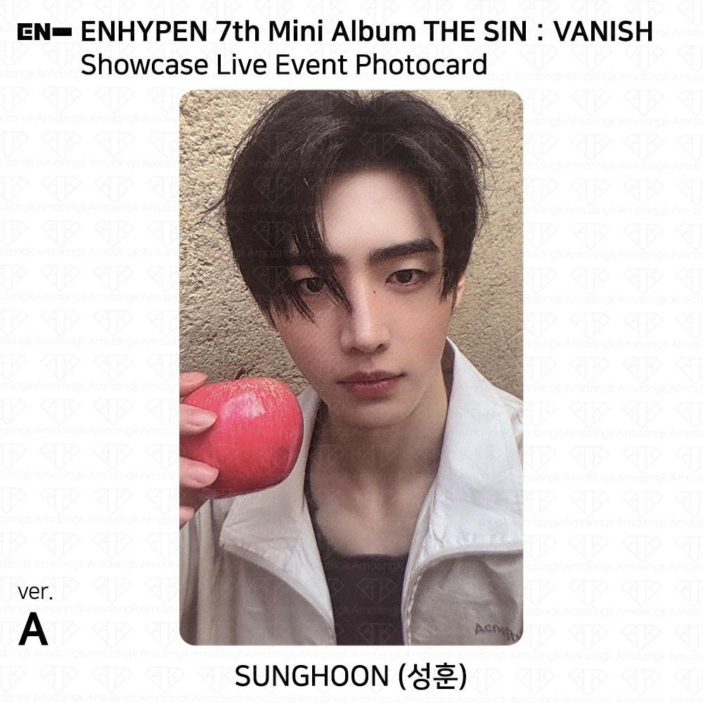 Enhypen 7th Mini Album The Sin : Vanish ShowCase Live Photocard