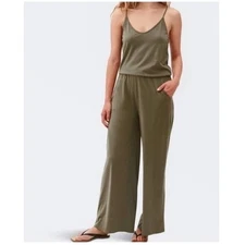 Anthropologie Michael Stars Kamryn Stretchy Jersey Knit Wide Leg Jumpsuit Small