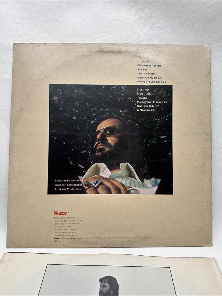 Ringo Starr "Bad Boy" 1978 Vtg 12” Vinyl 33 LP Portrait/CBS JR 35378 Excellent - Imagem 2 de 4
