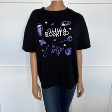 Olivia Rodrigo Guts Album/Tour Oversized Cotton T-Shirt, Women  s Small