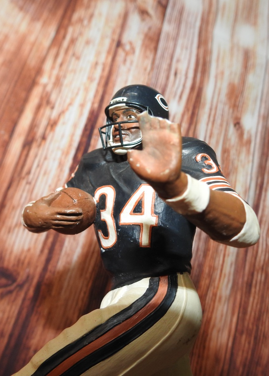 Danbury Mint Chicago Bears Walter Payton Figure * broken fingers