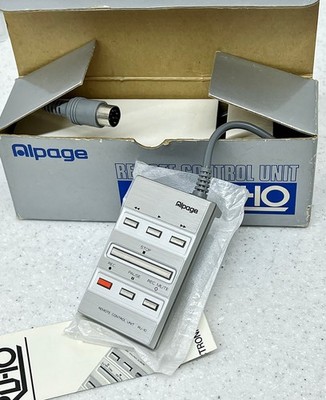 Original Alpage/Alpine RU-10 Fernbedienung/Remote Cassette Deck AL-61 NOS/OVP!