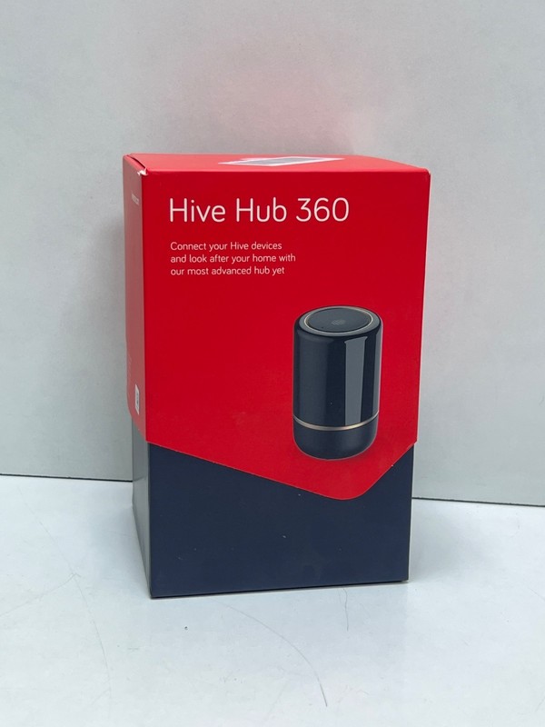 Hive Hub 360 Smart Home hub Black (New Open Box)