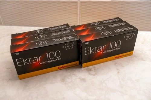 Kodak Ektar 100 120 Film – 30 Rolls – Expired 2018 – Cold Stored - product listing photo