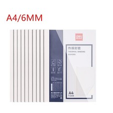 Binding Machine Consumables Matching A4 Hot Melt Thermal Binding Cover 6mm