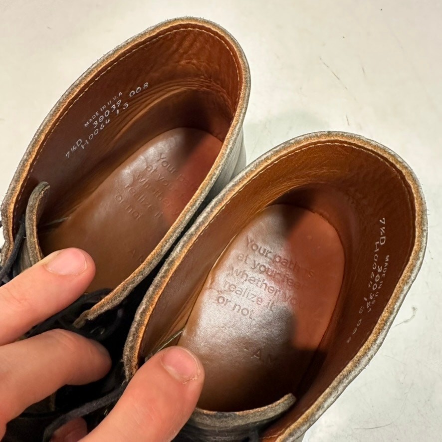 NEW HEELS Rancourt & Co. x Helm Hynes Chukka Boot Gray Olive  display picture 3