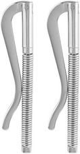 YBONNE 2Pcs 68Mm Spring Metal Money Clip Insert Bar Replacement for Bifold Walle