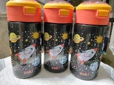 3 Zak Leak-Proof Antimicrobial Kids Water Bottle 18oz BPA-Free Dishwasher Safe