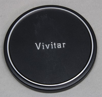 75mm Inside Diameter Slip-On/Over VIVITAR Metal FRONT LENS CAP