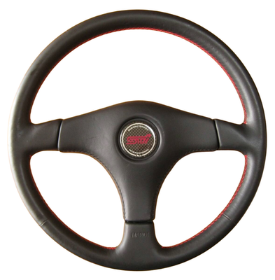 Subaru Impreza 22B-STI Genuine NARDI Steering Wheel GC8 Red Stitch