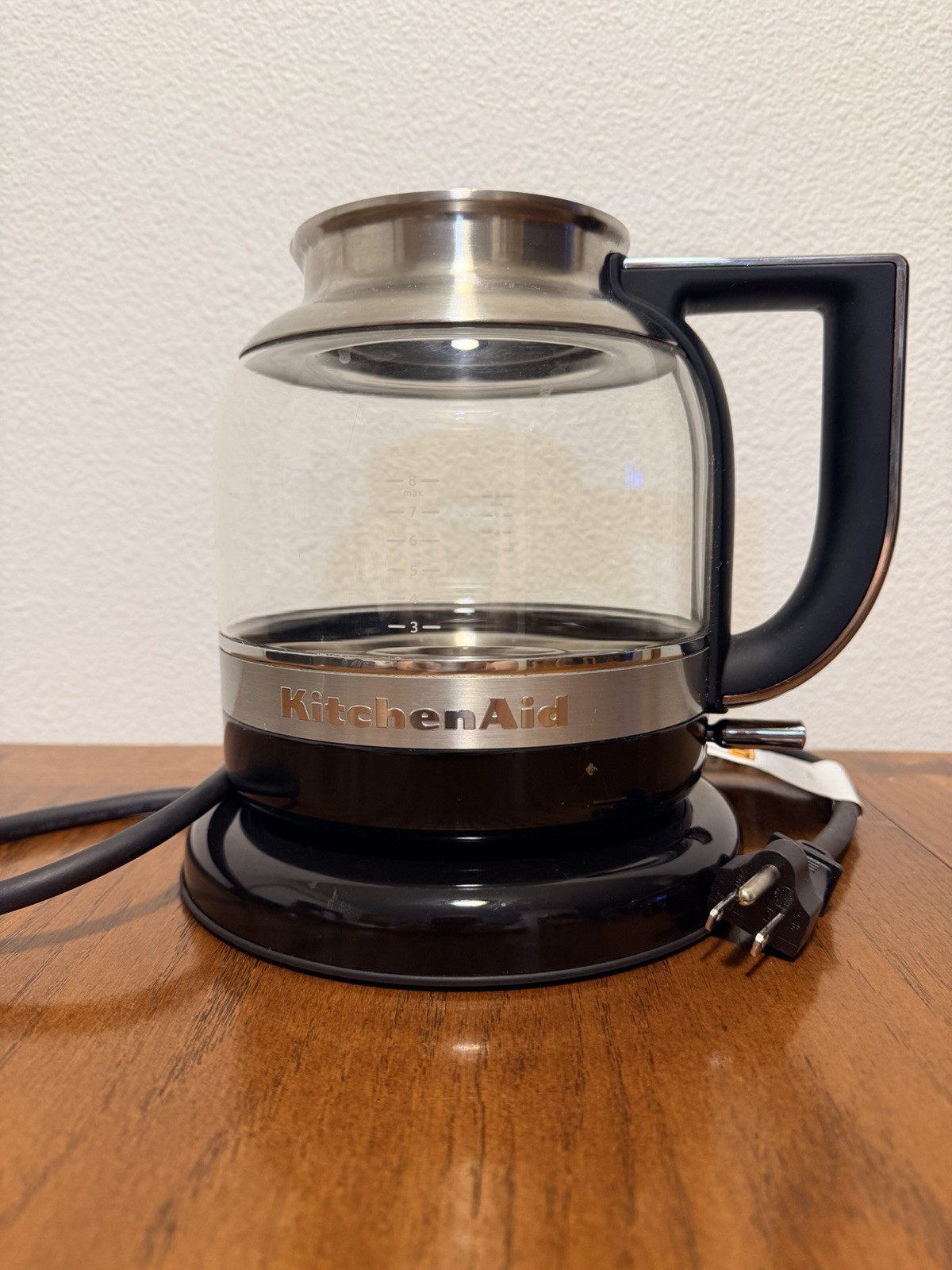 KitchenAid KCM0812 Coffee Brewer Carafe and Base Tested Working