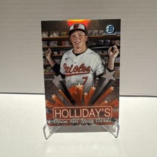 2025 Bowman Jackson Holliday Hobby Stars Chrome #HS-2 Orioles