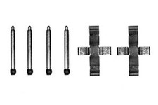 TRW Zubeh&ouml;rsatz Scheibenbremsbelag PFK204 f&uuml;r MERCEDES KLASSE W124 S202 124 W126