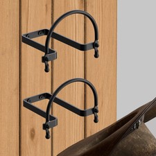 Cowboy Hat Rack 2 Pack, Wall Mount Hat Organizer, Heavy Duty Hat Hanger for W...
