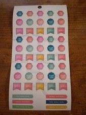 Happy Planner 15 Long Term 15 Short Term 15 this week stickers MAMBI 278946