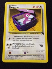 PORYGON 48/82 UNCOMMON TEAM ROCKET POKEMON UNLIMITED MP on eBay