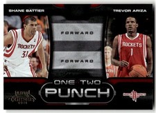 2009-10 Panini Playoff Contenders Shane Battier / Trevor Ariza Gold #/100 #9