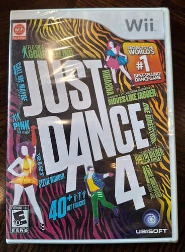 New ListingJust Dance 4 NEW SEALED Nintendo Wii FREE SHIPPING