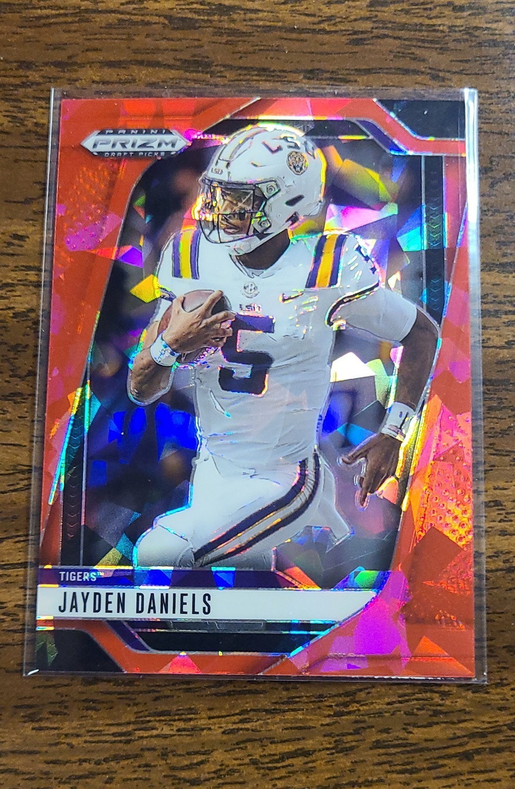 2025 Panini Prizm Draft Picks - Jayden Daniels #178 Red Ice Prizm
