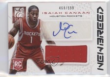 2013 Panini Elite New Breed Materials Signatures 468/599 Isaiah Canaan Auto 0l2