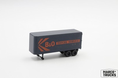 Athearn (?) 2Achs Kofferauflieger ''B&O Tofcee Service'' 1:87 /AH10