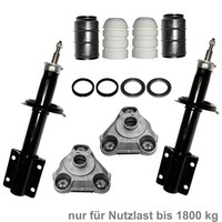 2 StossdäMpfer U Domlager U Schutzsatz Vorn FüR Fiat Ducato 244 1800 Nutzlast