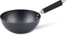 Ken Hom Carbon Steel Mini Wok, 20Cm, Excellence, Induction Hobs Suitable/Metal