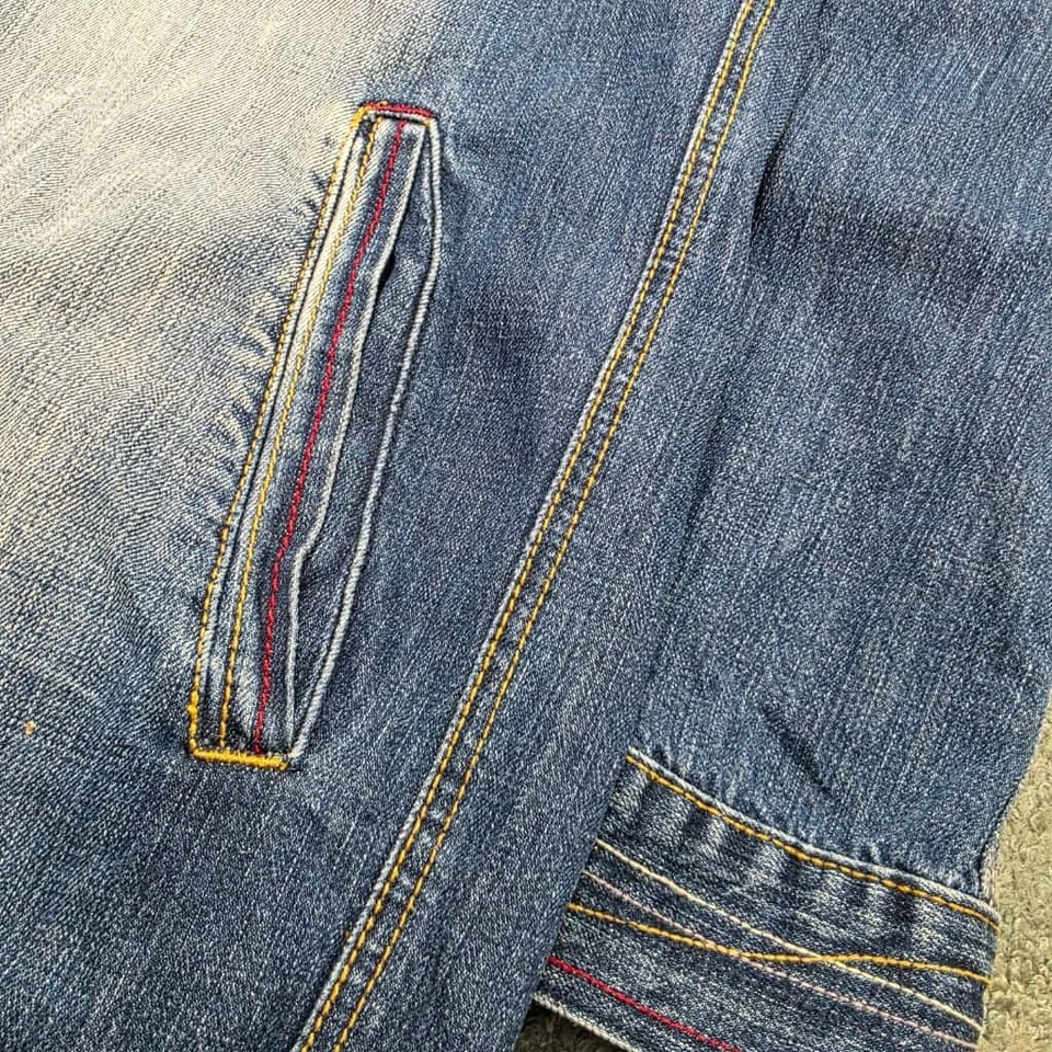 Chaqueta con Capucha Pepe Jeans London Denim 73 2XL - Edición Limitada Spellout Foto 4 de 4