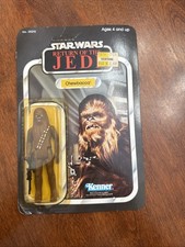 Vintage Star Wars CHEWBACCA Return of the Jedi 65 Back Kenner 1983 Unpunched