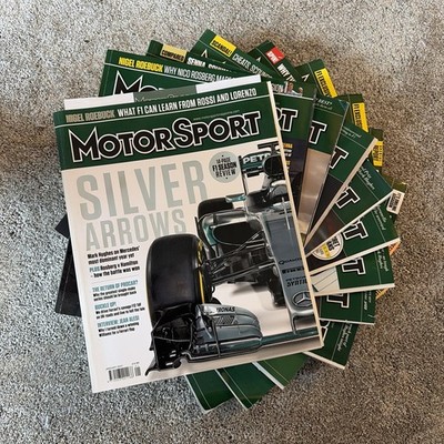 MOTORSPORT MAGAZINE COMPLETE 2017 COLLECTION COLLECTORS ITEMS