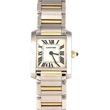Cartier Tank Francaise SM Combo W51007Q4 SSxYG Quartz from JAPAN