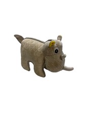 Wild Safari Rhinoceros Stuffed Animal Rhino Plush 12  beige