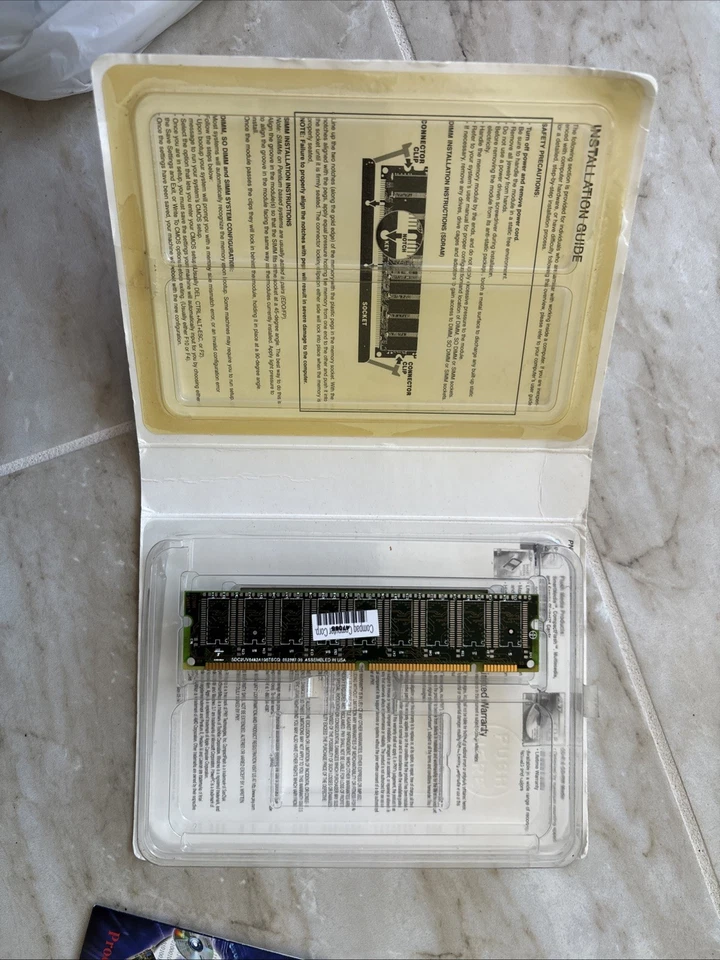 PNY Memory Master Upgrade Kit 128MB SDRAM PC133 – NEW in Package - Image 2 of 3