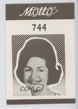 1987 Motto Game Cards Lady Bird Johnson #744 0kb5