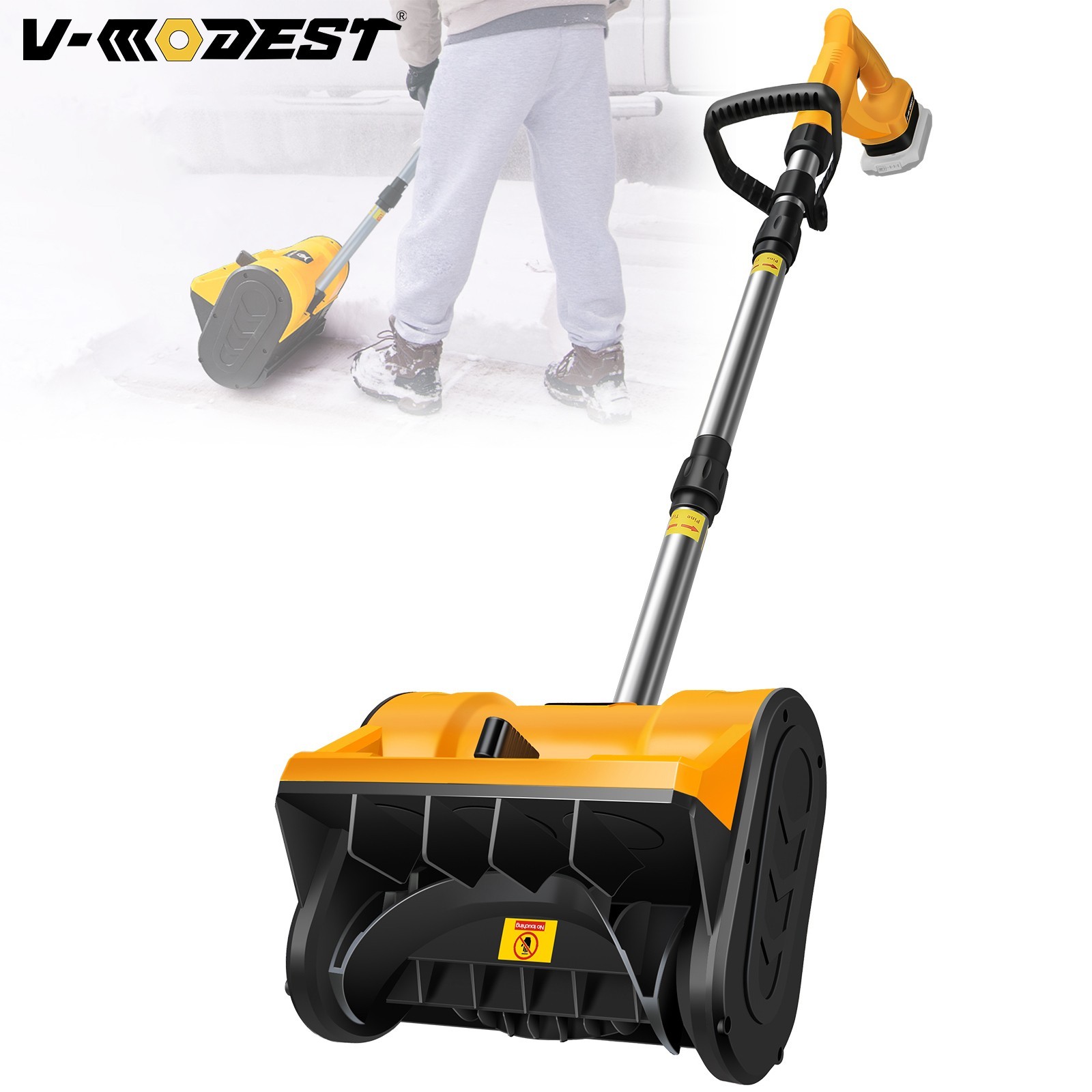 For DEWALT 20VBattery 12" Electric Cordless Snow Shovel Snow Blower Snow Thrower