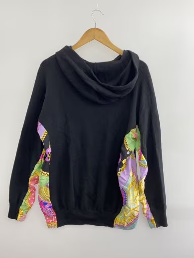 VERSACE/Hoodie/Size 38/Wool/Black/1005886 1A04067 thumbnail 2