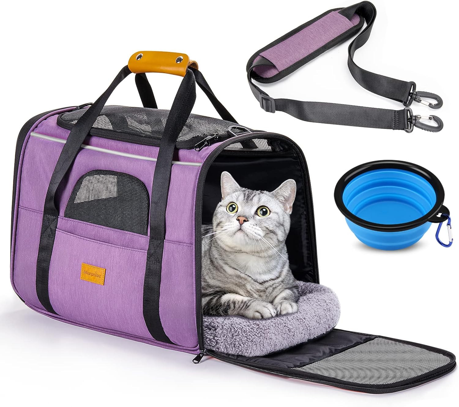 Trasportino Morbido per Gatti e Cani Taglia Piccola - Borsa Viaggio
