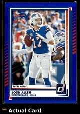 2025 Panini Donruss JOSH ALLEN #91 EX