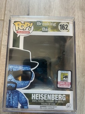 Funko Pop! Breaking Bad Heisenberg (Blue) 2015 San Diego Comic Con Exclusive 162
