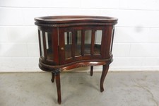 Teeschrank Teetisch Vitrine Kommode aus Teakholz