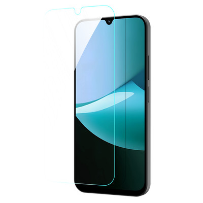 Panzerfolie Schutzglas Xiaomi Poco C85 Displayschutz - Cazy - Transparant