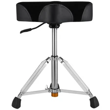 Drum Throne Airlift Height Adjustable Padded Drum Stool, Heavy Duty Hydraulic...