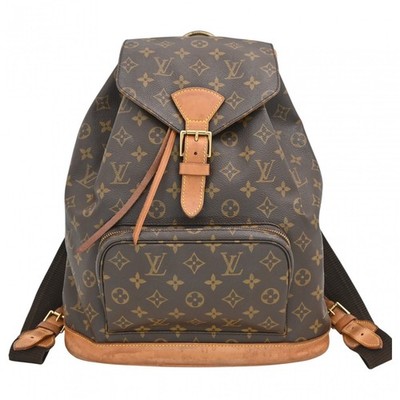 Authentischer LOUIS VUITTON Monogram Montsouris GM altes Modell Rucksack lv56...