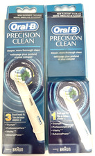 WOW GENUINE Oral-B PRECISION CLEAN Brush Heads 1 or 3 Pack  FAST FREE SHIP 