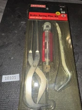 Sears Craftsman USA Nos Brake Spring Plier Kit 47381 Shoe Adjusting Tool NOTES!