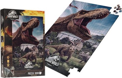 JURASSIC WORLD - Poster Rex - 1000 Teile - SDTOYS - NEU