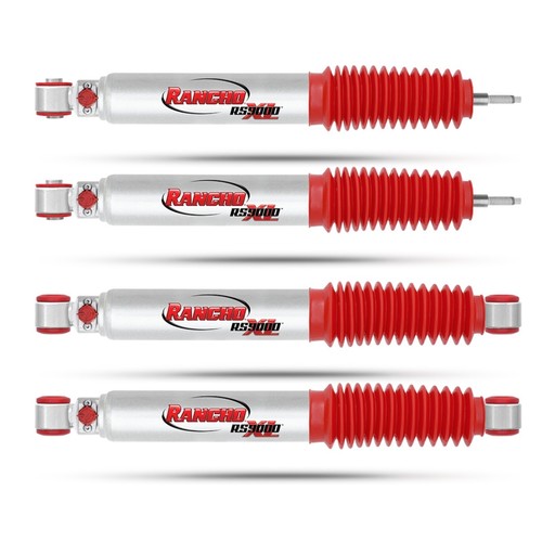 Rancho Front/Rear RS9000XL Shock Absorbers Kit for 8795 Jeep Wrangler